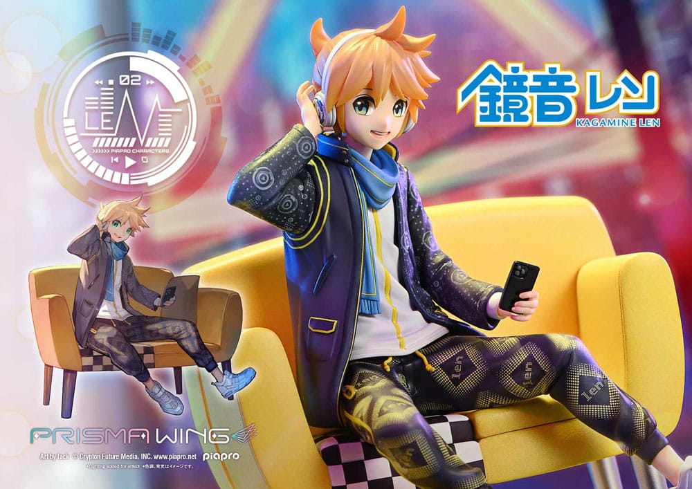 [PREORDINE] Statua Vocaloid Kagamine Len Prisma Wing 1/7 (Art by lack) 18 cm - Prime 1 Studio - Statue