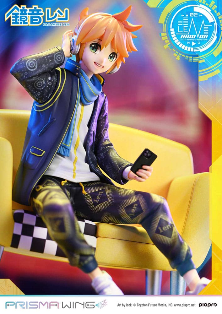 [PREORDINE] Statua Vocaloid Kagamine Len Prisma Wing 1/7 (Art by lack) 18 cm - Prime 1 Studio - Statue