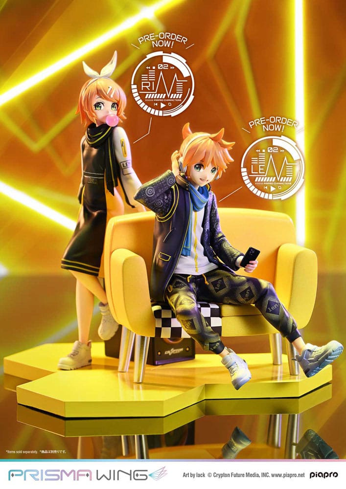 [PREORDINE] Statua Vocaloid Kagamine Len Prisma Wing 1/7 (Art by lack) 18 cm - Prime 1 Studio - Statue