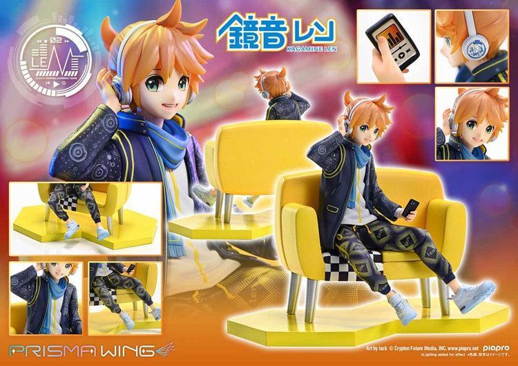 [PREORDINE] Statua Vocaloid Kagamine Len Prisma Wing 1/7 (Art by lack) 18 cm - Prime 1 Studio - Statue