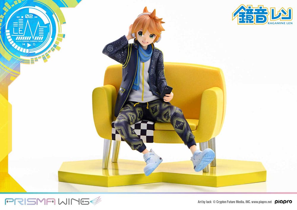 [PREORDINE] Statua Vocaloid Kagamine Len Prisma Wing 1/7 (Art by lack) 18 cm - Prime 1 Studio - Statue