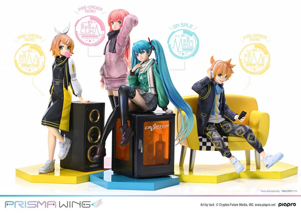 [PREORDINE] Statua Vocaloid Kagamine Len Prisma Wing 1/7 (Art by lack) 18 cm - Prime 1 Studio - Statue