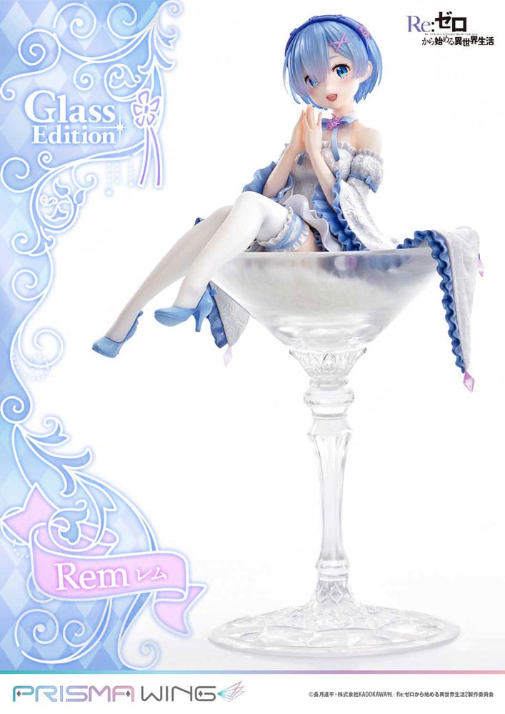 [PREORDINE] Re:Zero - Statua 1/7 Rem Glass Edition 23 cm - Prime 1 Studio - Statue