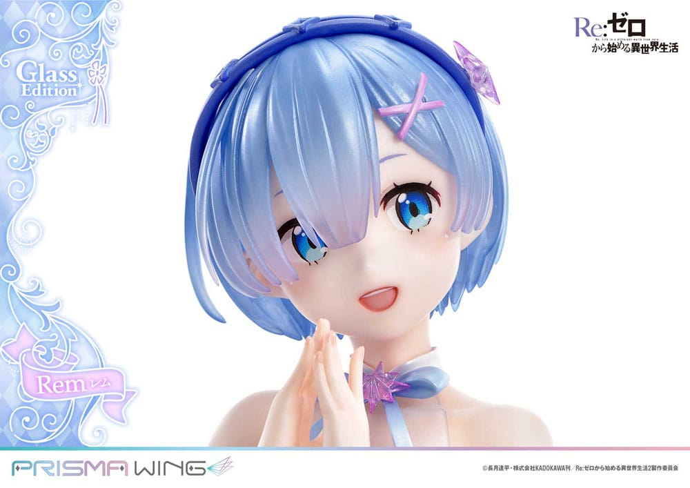 [PREORDINE] Re:Zero - Statua 1/7 Rem Glass Edition 23 cm - Prime 1 Studio - Statue