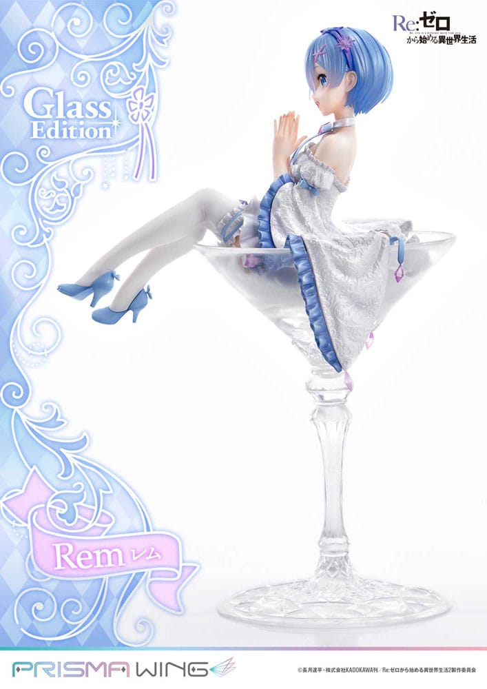 [PREORDINE] Re:Zero - Statua 1/7 Rem Glass Edition 23 cm - Prime 1 Studio - Statue