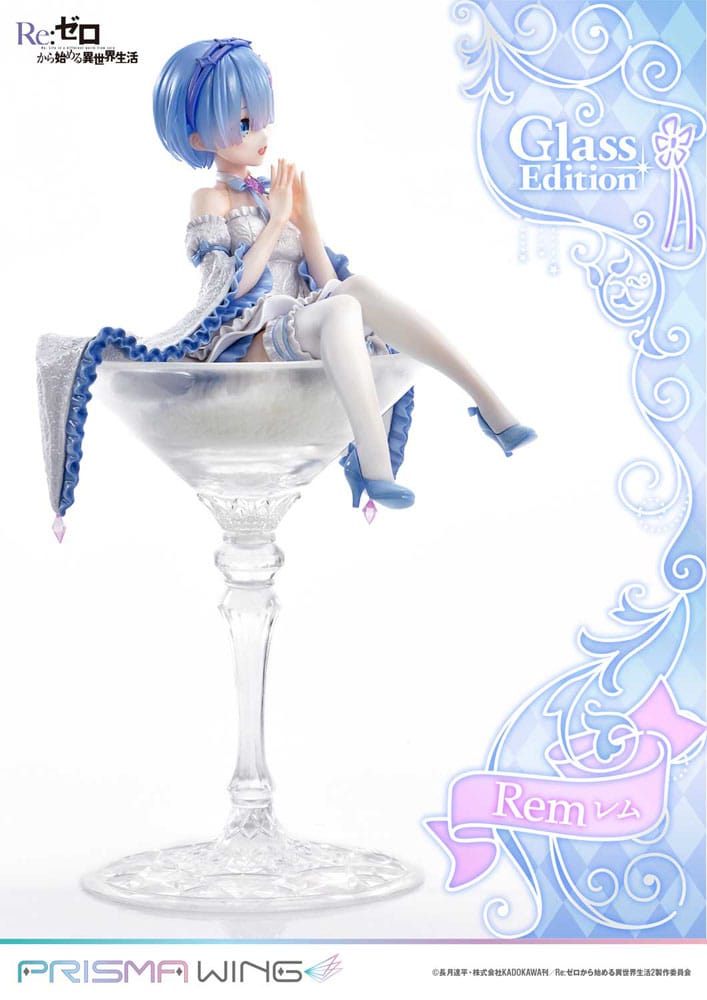 [PREORDINE] Re:Zero - Statua 1/7 Rem Glass Edition 23 cm - Prime 1 Studio - Statue