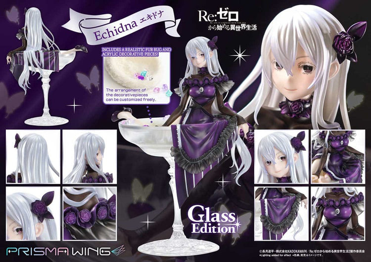[PREORDINE] Statua Re:ZERO - Echidna Glass Edition 24 cm - Prime 1 Studio - Statue
