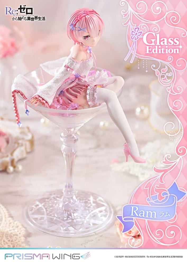 [PREORDINE] Re:ZERO - Ram Glass Edition Statua 1/7 - 24 cm - Prime 1 Studio - Statue
