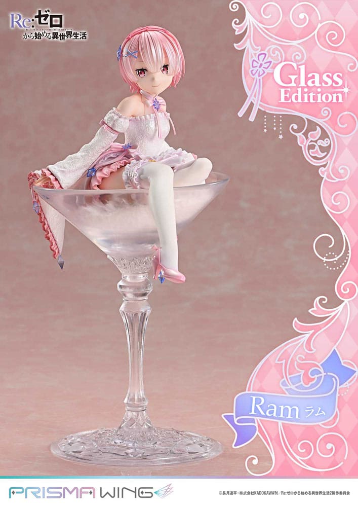 [PREORDINE] Re:ZERO - Ram Glass Edition Statua 1/7 - 24 cm - Prime 1 Studio - Statue