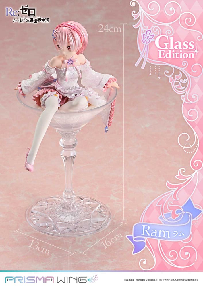 [PREORDINE] Re:ZERO - Ram Glass Edition Statua 1/7 - 24 cm - Prime 1 Studio - Statue