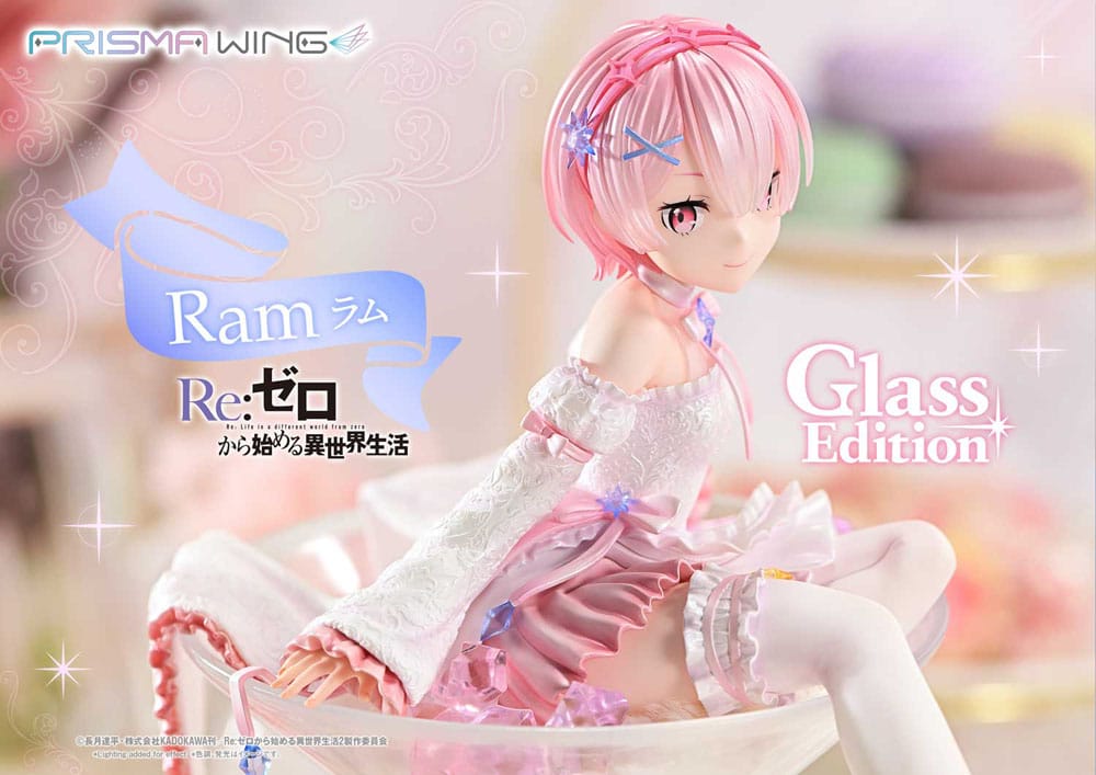 [PREORDINE] Re:ZERO - Ram Glass Edition Statua 1/7 - 24 cm - Prime 1 Studio - Statue