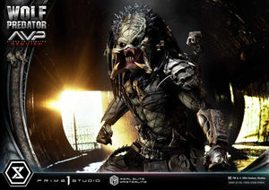 [PREORDINE] Statua Alien vs Predator Wolf Predator Real Elite Masterline 1/3 - 95 cm - Prime 1 Studio - Statue