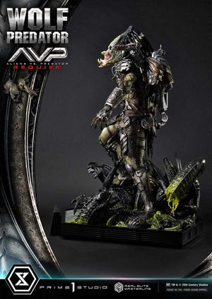 [PREORDINE] Statua Alien vs Predator Wolf Predator Real Elite Masterline 1/3 - 95 cm - Prime 1 Studio - Statue