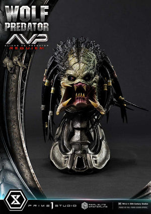 [PREORDINE] Statua Alien vs Predator Wolf Predator Real Elite Masterline 1/3 - 95 cm - Prime 1 Studio - Statue