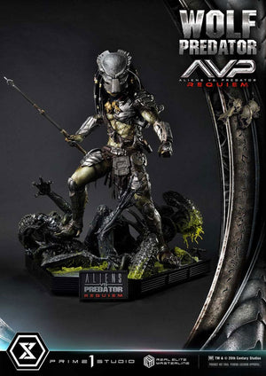 [PREORDINE] Statua Alien vs Predator: Wolf Predator Deluxe 1/3 - Prime 1 Studio - Prime 1 Studio - Statue