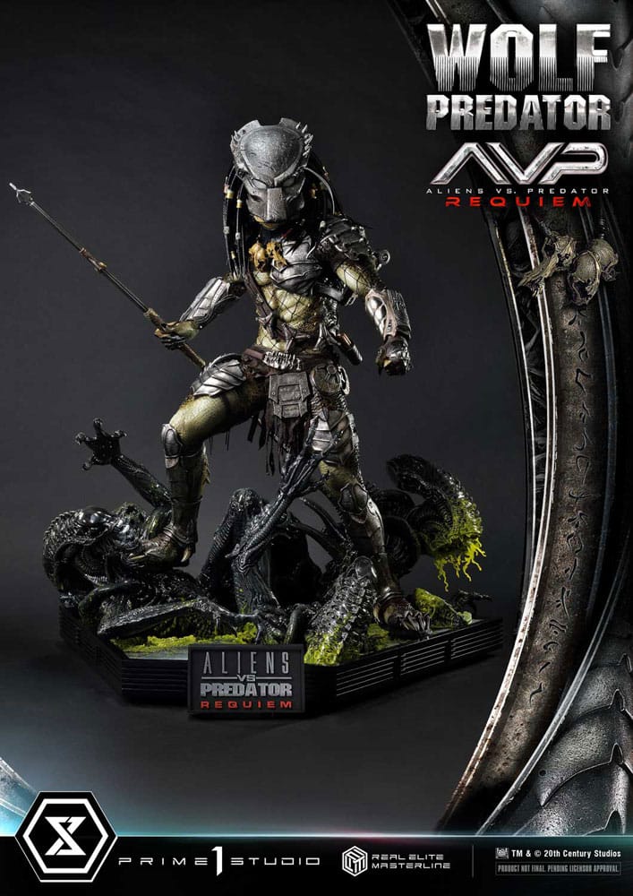 [PREORDINE] Statua Alien vs Predator: Wolf Predator Deluxe 1/3 - Prime 1 Studio - Prime 1 Studio - Statue