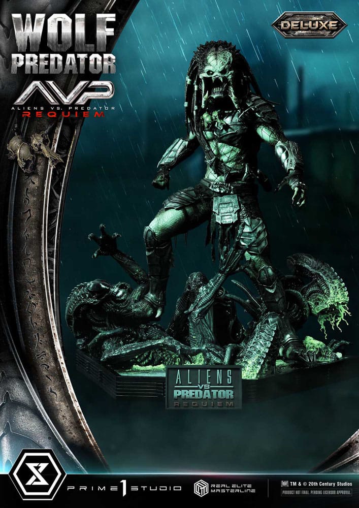 [PREORDINE] Statua Alien vs Predator: Wolf Predator Deluxe 1/3 - Prime 1 Studio - Prime 1 Studio - Statue