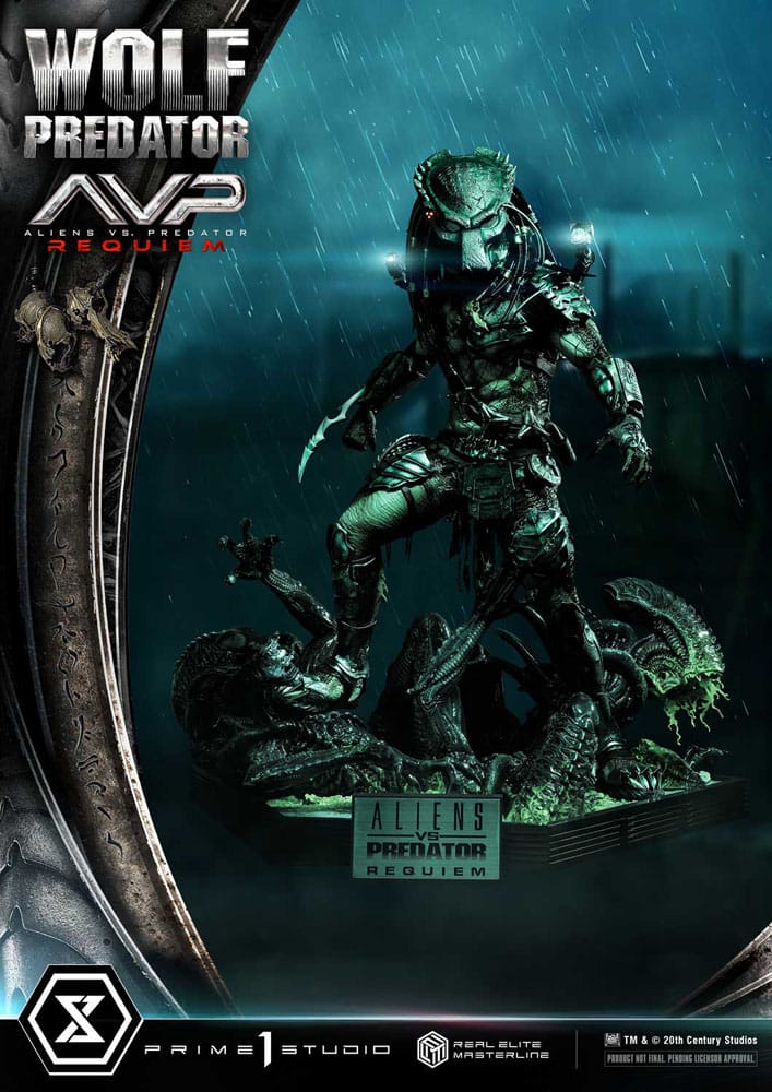 [PREORDINE] Statua Alien vs Predator: Wolf Predator Deluxe 1/3 - Prime 1 Studio - Prime 1 Studio - Statue
