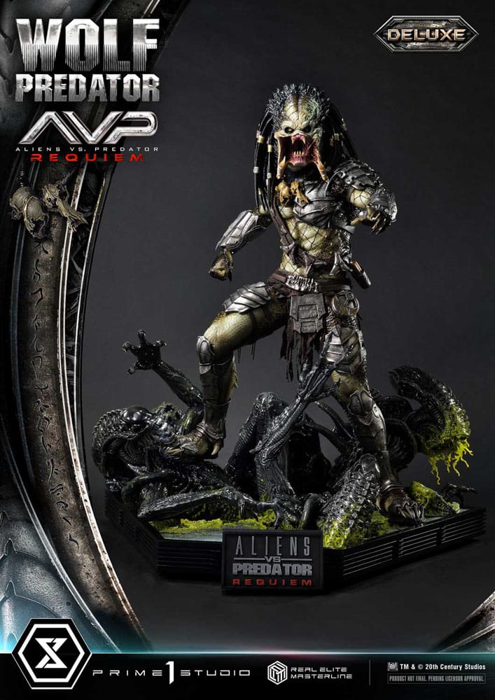 [PREORDINE] Statua Alien vs Predator: Wolf Predator Deluxe 1/3 - Prime 1 Studio - Prime 1 Studio - Statue