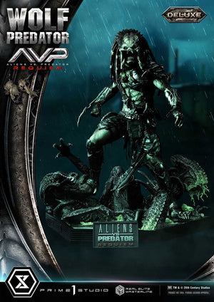 [PREORDINE] Statua Alien vs Predator Wolf Predator Deluxe Bonus Ver. 95 cm - Prime 1 Studio - Statue