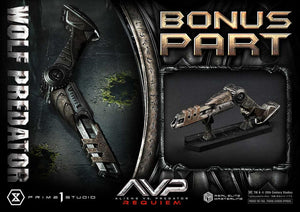 [PREORDINE] Statua Alien vs Predator Wolf Predator Deluxe Bonus Ver. 95 cm - Prime 1 Studio - Statue