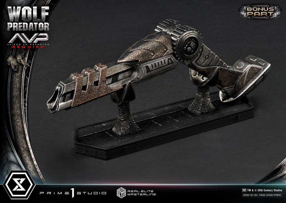 [PREORDINE] Statua Alien vs Predator Wolf Predator Deluxe Bonus Ver. 95 cm - Prime 1 Studio - Statue