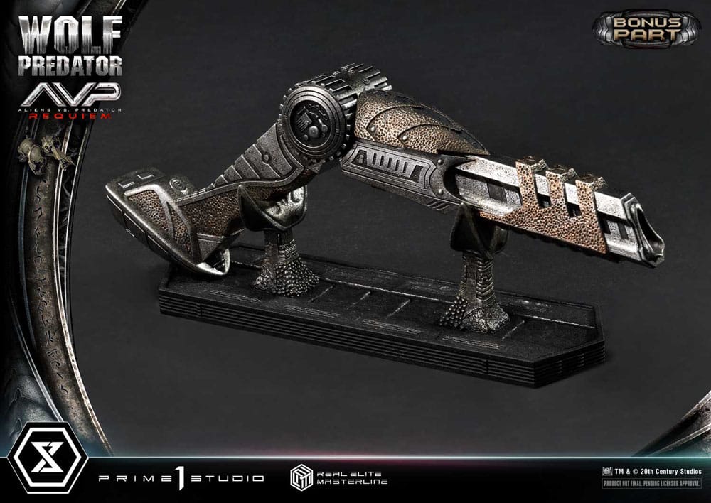 [PREORDINE] Statua Alien vs Predator Wolf Predator Deluxe Bonus Ver. 95 cm - Prime 1 Studio - Statue