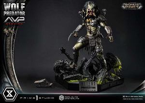 [PREORDINE] Statua Alien vs Predator Wolf Predator Deluxe Bonus Ver. 95 cm - Prime 1 Studio - Statue