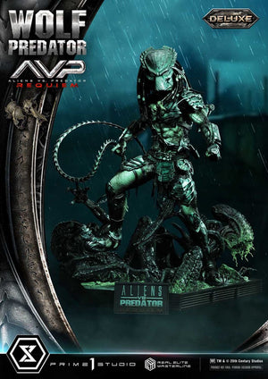[PREORDINE] Statua Alien vs Predator Wolf Predator Deluxe Bonus Ver. 95 cm - Prime 1 Studio - Statue