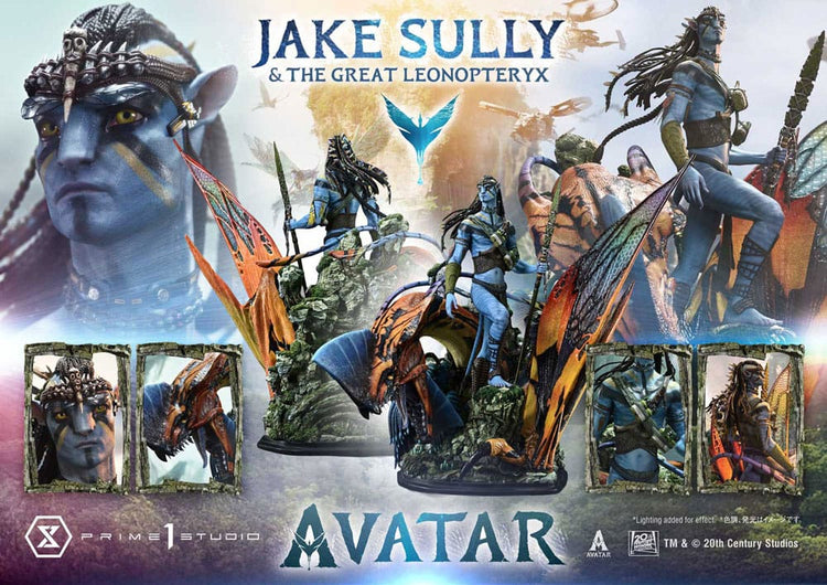 [PREORDINE] Avatar (Film) Statua Real Elite Masterline 1/4 Jake Sully & Great Leonopteryx 87 cm - Prime 1 Studio - Statue