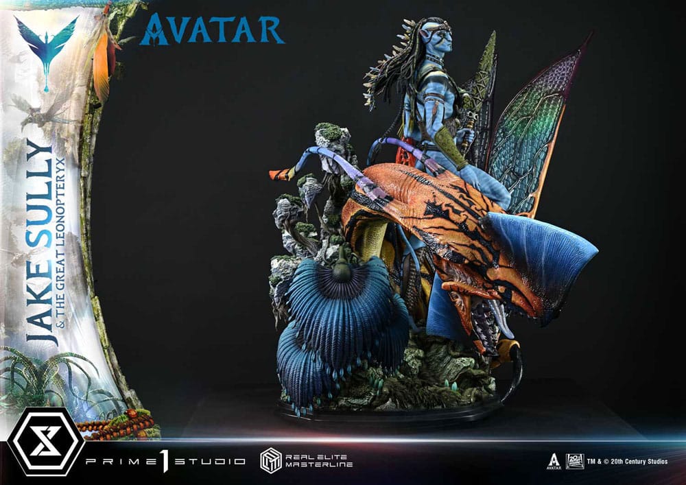 [PREORDINE] Avatar (Film) Statua Real Elite Masterline 1/4 Jake Sully & Great Leonopteryx 87 cm - Prime 1 Studio - Statue