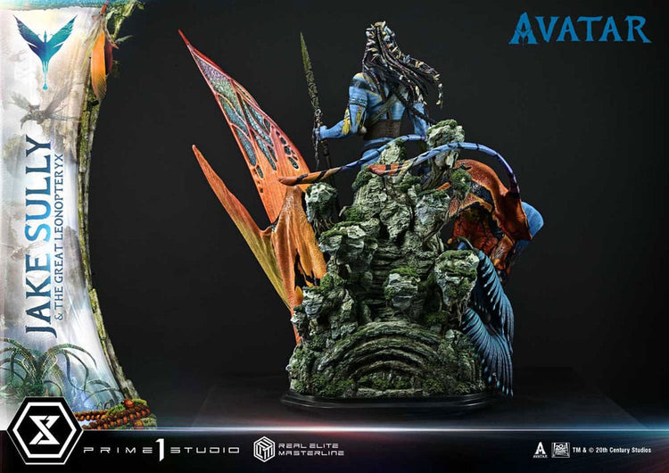 [PREORDINE] Avatar (Film) Statua Real Elite Masterline 1/4 Jake Sully & Great Leonopteryx 87 cm - Prime 1 Studio - Statue