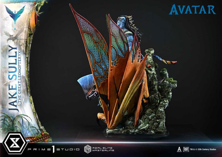 [PREORDINE] Avatar (Film) Statua Real Elite Masterline 1/4 Jake Sully & Great Leonopteryx 87 cm - Prime 1 Studio - Statue