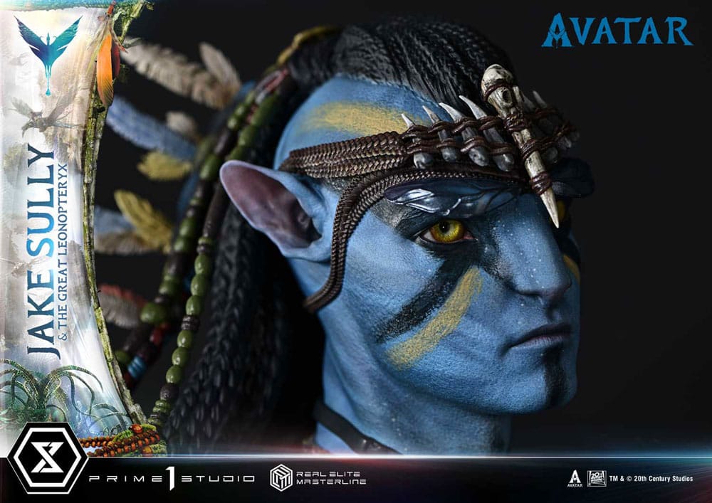 [PREORDINE] Avatar (Film) Statua Real Elite Masterline 1/4 Jake Sully & Great Leonopteryx 87 cm - Prime 1 Studio - Statue