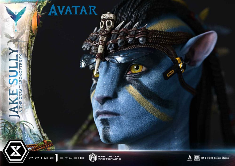 [PREORDINE] Avatar (Film) Statua Real Elite Masterline 1/4 Jake Sully & Great Leonopteryx 87 cm - Prime 1 Studio - Statue