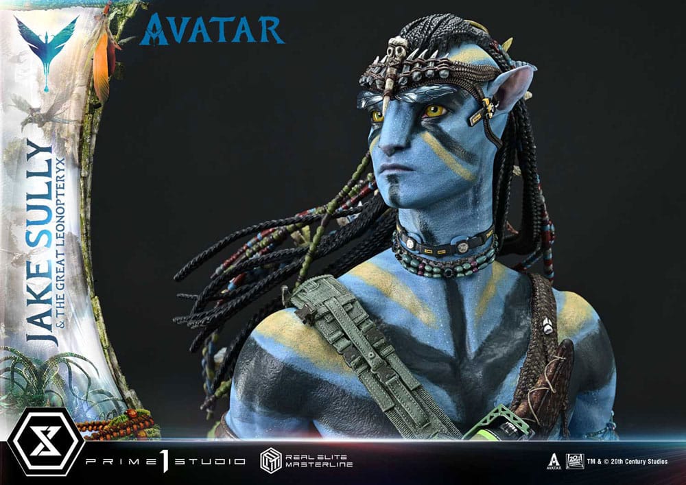 [PREORDINE] Avatar (Film) Statua Real Elite Masterline 1/4 Jake Sully & Great Leonopteryx 87 cm - Prime 1 Studio - Statue