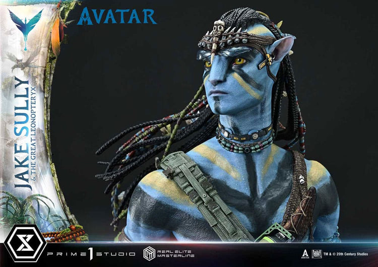 [PREORDINE] Avatar (Film) Statua Real Elite Masterline 1/4 Jake Sully & Great Leonopteryx 87 cm - Prime 1 Studio - Statue