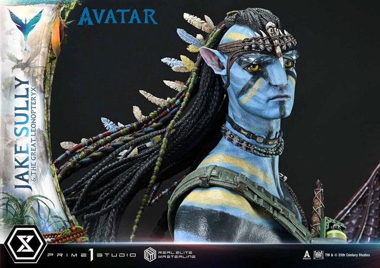 [PREORDINE] Avatar (Film) Statua Real Elite Masterline 1/4 Jake Sully & Great Leonopteryx 87 cm - Prime 1 Studio - Statue
