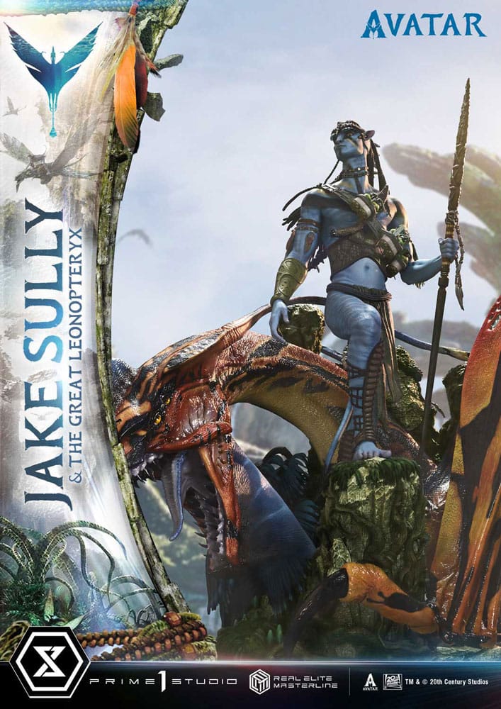 [PREORDINE] Avatar (Film) Statua Real Elite Masterline 1/4 Jake Sully & Great Leonopteryx 87 cm - Prime 1 Studio - Statue