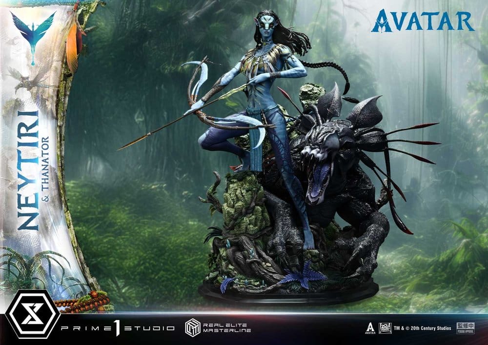 [PREORDINE] Avatar: Neytiri & Thanator Statue Real Elite Masterline 1/4 - Prime 1 Studio - Prime 1 Studio - Statue