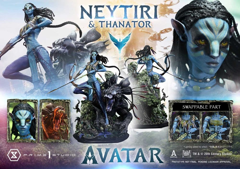 [PREORDINE] Avatar: Neytiri & Thanator Statue Real Elite Masterline 1/4 - Prime 1 Studio - Prime 1 Studio - Statue