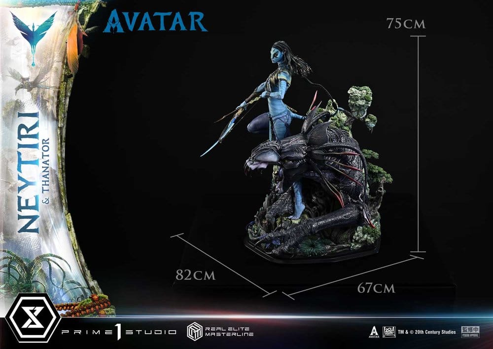 [PREORDINE] Avatar: Neytiri & Thanator Deluxe Bonus Version Statua 1/4 - Prime 1 Studio - Prime 1 Studio - Statue