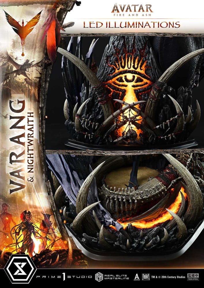 [PREORDINE] Avatar: Fire and Ash Statua 1/4 Varang & Nightwraith Legacy Collection 96 cm - Prime 1 Studio - Statue