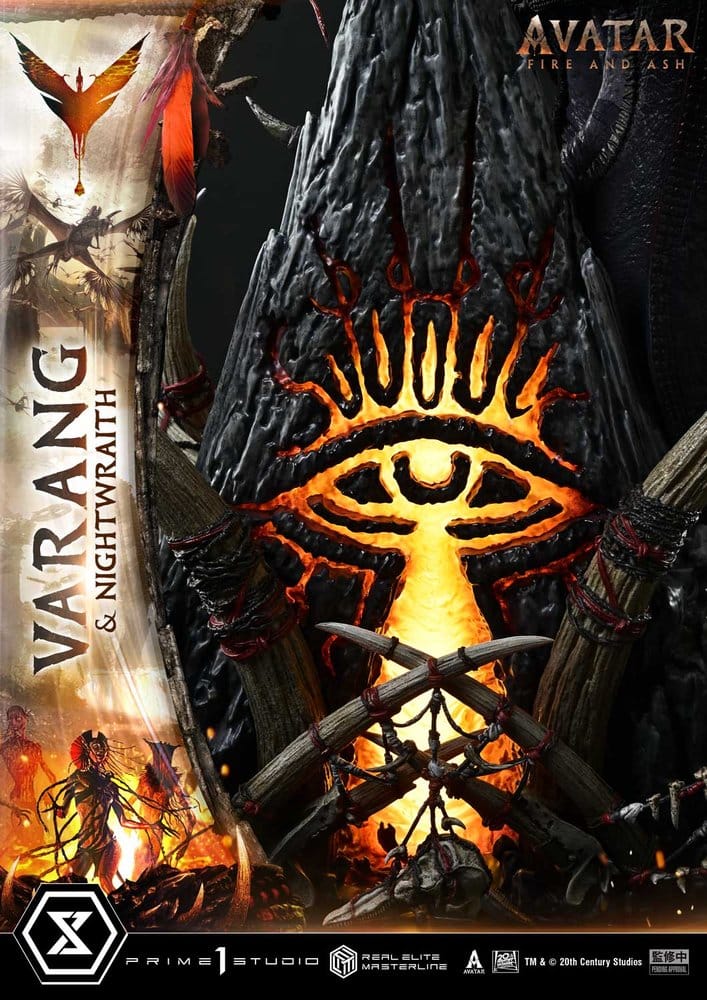 [PREORDINE] Avatar: Fire and Ash Statua 1/4 Varang & Nightwraith Legacy Collection 96 cm - Prime 1 Studio - Statue