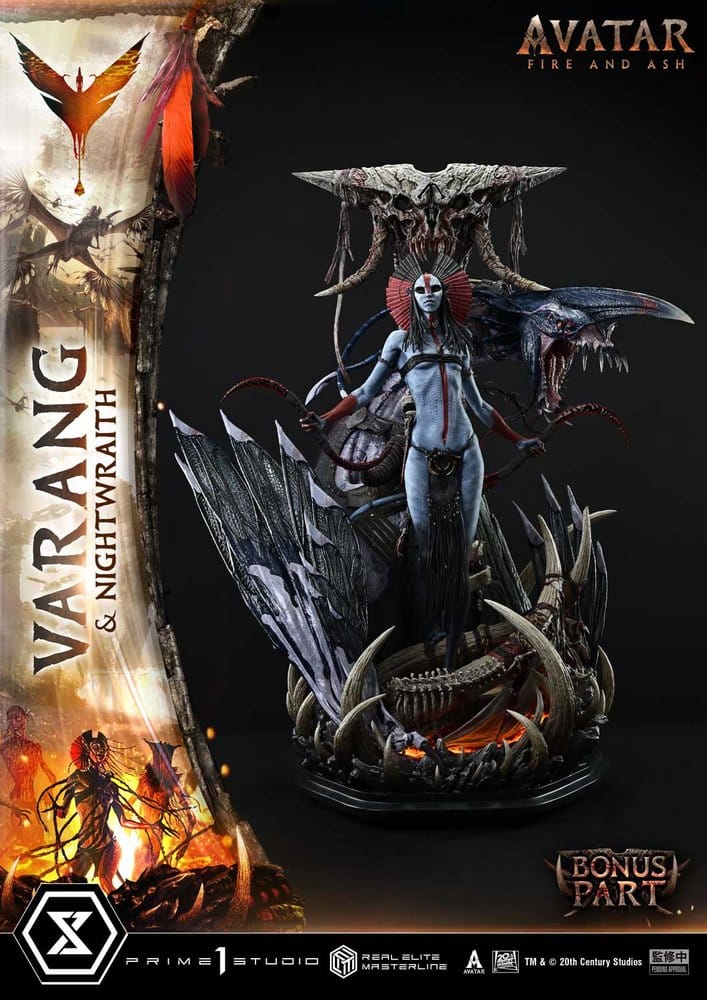 [PREORDINE] Avatar: Fire and Ash - Statua Varang & Nightwraith Legacy Collection Bonus Version 96 cm - Prime 1 Studio - Statue