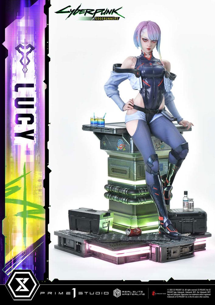 [PREORDINE] Cyberpunk: Edgerunners Statua Lucy Real Elite Masterline 1/4 - 50 cm - Prime 1 Studio - Statue