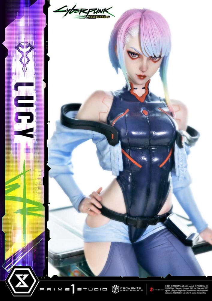 [PREORDINE] Cyberpunk: Edgerunners Statua Lucy Real Elite Masterline 1/4 - 50 cm - Prime 1 Studio - Statue