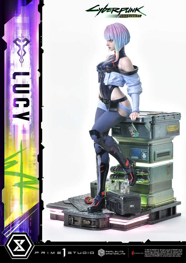 [PREORDINE] Cyberpunk: Edgerunners Statua Lucy Real Elite Masterline 1/4 - 50 cm - Prime 1 Studio - Statue