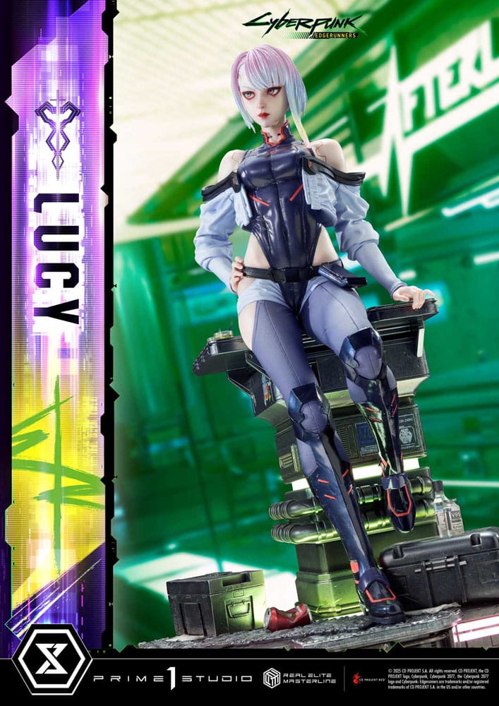 [PREORDINE] Cyberpunk: Edgerunners - Statua Lucy Deluxe Version 1/4 - Prime 1 Studio - 50 cm - Prime 1 Studio - Statue