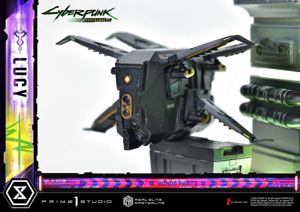 [PREORDINE] Cyberpunk: Edgerunners - Statua Lucy Real Elite Masterline 1/4 Deluxe Bonus 50 cm - Prime 1 Studio - Statue